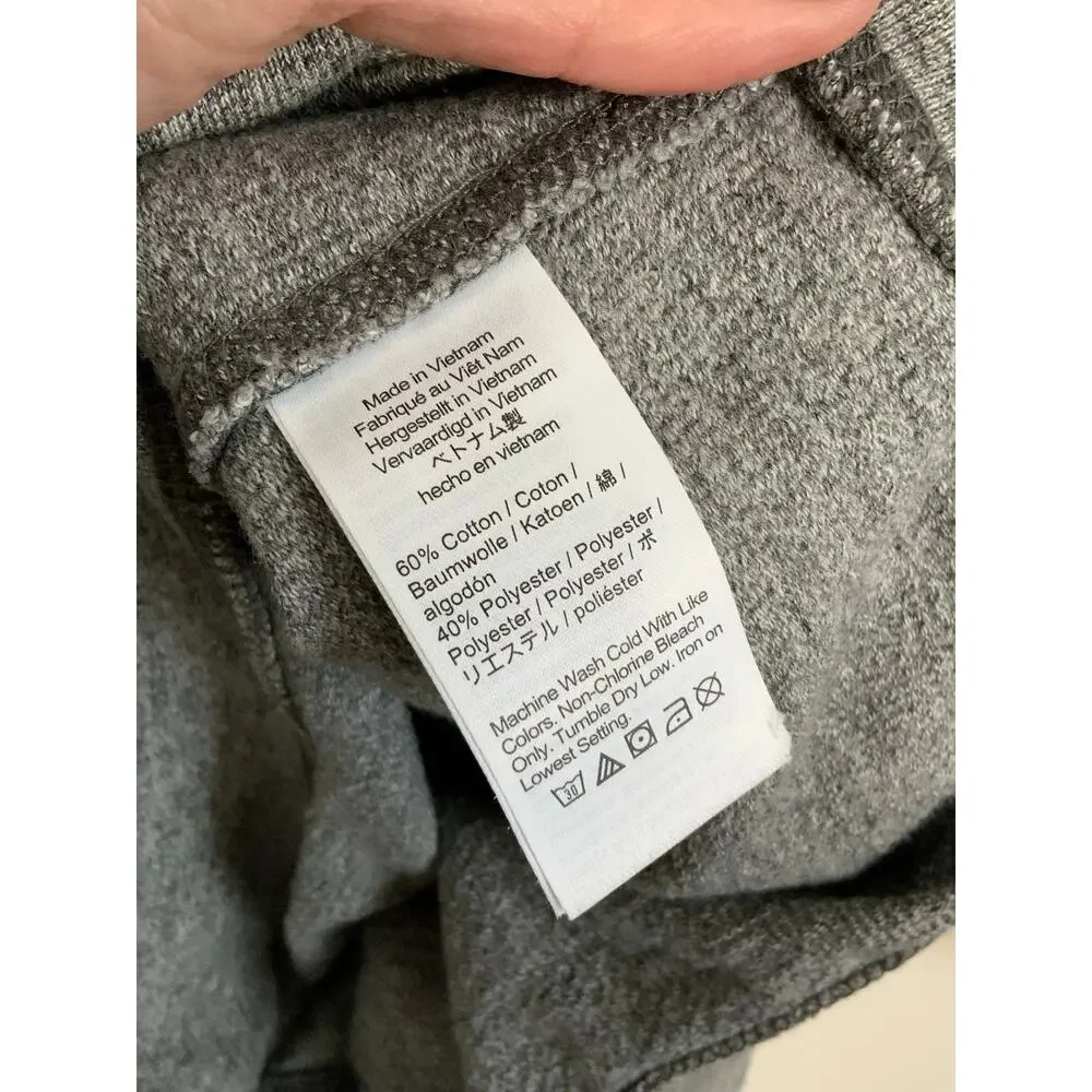 J. Crew‎ Grey Crewneck Light weight sweater Men's size XS